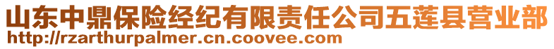 山東中鼎保險(xiǎn)經(jīng)紀(jì)有限責(zé)任公司五蓮縣營(yíng)業(yè)部