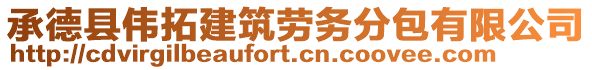 承德縣偉拓建筑勞務(wù)分包有限公司