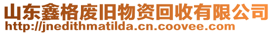 山東鑫格廢舊物資回收有限公司