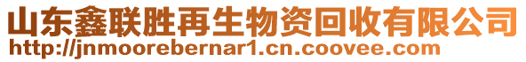 山東鑫聯(lián)勝再生物資回收有限公司