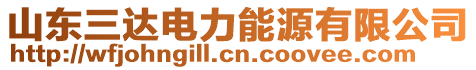 山東三達(dá)電力能源有限公司