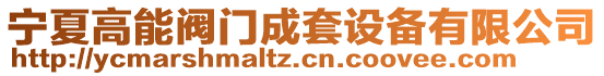 宁夏高能阀门成套设备有限公司