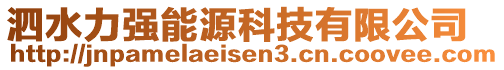 泗水力強(qiáng)能源科技有限公司