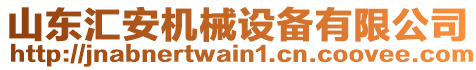 山東匯安機械設(shè)備有限公司