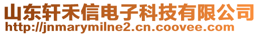 山東軒禾信電子科技有限公司