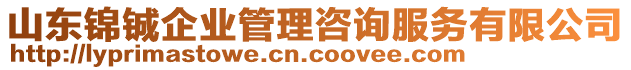 山東錦鋮企業(yè)管理咨詢(xún)服務(wù)有限公司
