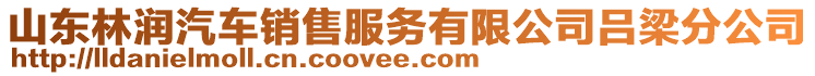 山東林潤(rùn)汽車銷售服務(wù)有限公司呂梁分公司