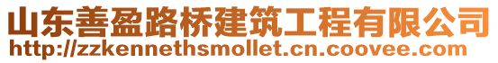 山東善盈路橋建筑工程有限公司