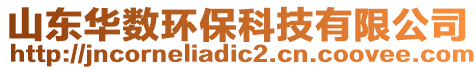 山東華數環(huán)保科技有限公司