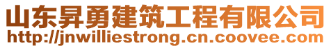 山東昇勇建筑工程有限公司