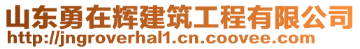 山東勇在輝建筑工程有限公司