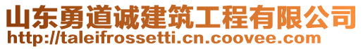 山東勇道誠(chéng)建筑工程有限公司