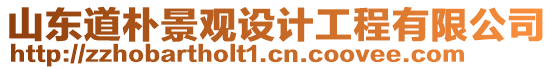 山東道樸景觀設(shè)計工程有限公司