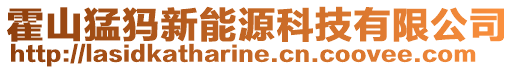 霍山猛犸新能源科技有限公司