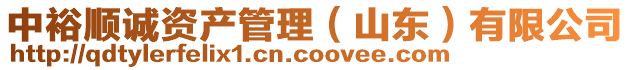 中裕順誠資產(chǎn)管理（山東）有限公司