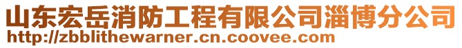 山東宏岳消防工程有限公司淄博分公司