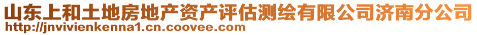 山東上和土地房地產(chǎn)資產(chǎn)評(píng)估測(cè)繪有限公司濟(jì)南分公司