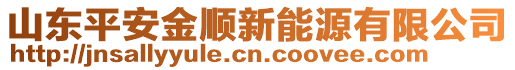 山東平安金順新能源有限公司