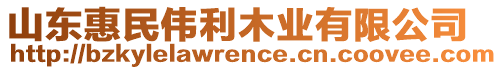 山東惠民偉利木業(yè)有限公司