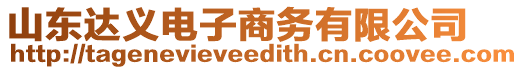 山東達義電子商務有限公司