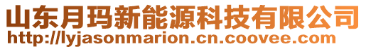 山東月瑪新能源科技有限公司