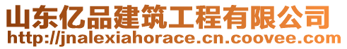 山東億品建筑工程有限公司