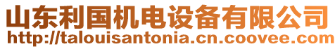 山東利國(guó)機(jī)電設(shè)備有限公司