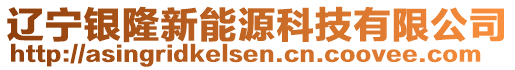 遼寧銀隆新能源科技有限公司