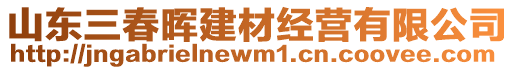 山东三春晖建材经营有限公司