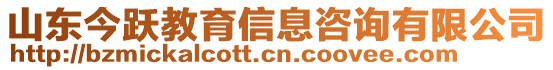 山東今躍教育信息咨詢有限公司