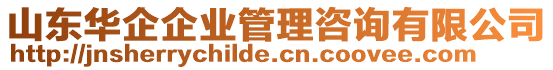 山東華企企業(yè)管理咨詢有限公司