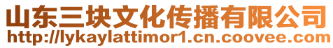山東三塊文化傳播有限公司