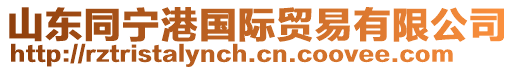 山東同寧港國際貿(mào)易有限公司