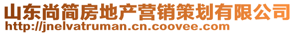 山東尚簡房地產營銷策劃有限公司