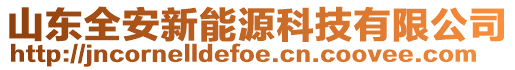 山東全安新能源科技有限公司