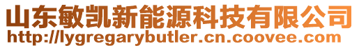 山東敏凱新能源科技有限公司