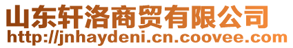 山东轩洛商贸有限公司