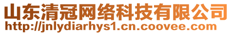 山東清冠網(wǎng)絡(luò)科技有限公司