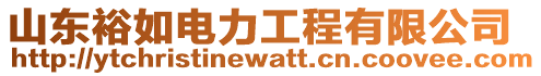 山東裕如電力工程有限公司