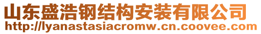 山東盛浩鋼結(jié)構(gòu)安裝有限公司