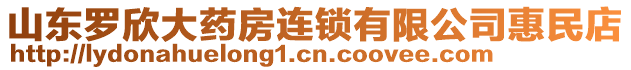 山東羅欣大藥房連鎖有限公司惠民店