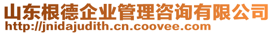 山東根德企業(yè)管理咨詢有限公司