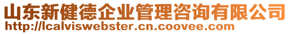 山東新健德企業(yè)管理咨詢有限公司