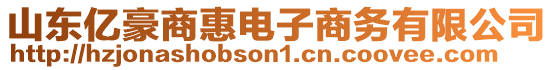 山東億豪商惠電子商務(wù)有限公司