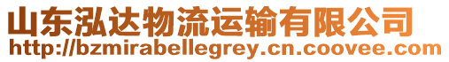 山東泓達(dá)物流運(yùn)輸有限公司