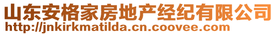 山東安格家房地產(chǎn)經(jīng)紀有限公司