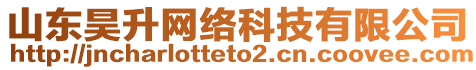 山東昊升網(wǎng)絡(luò)科技有限公司