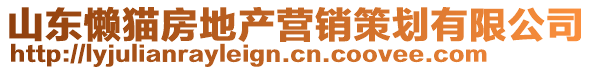 山東懶貓房地產(chǎn)營銷策劃有限公司