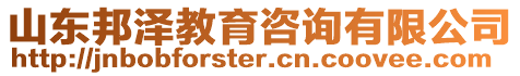山東邦澤教育咨詢有限公司