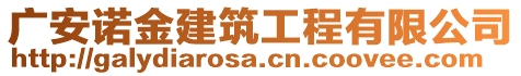 广安诺金建筑工程有限公司